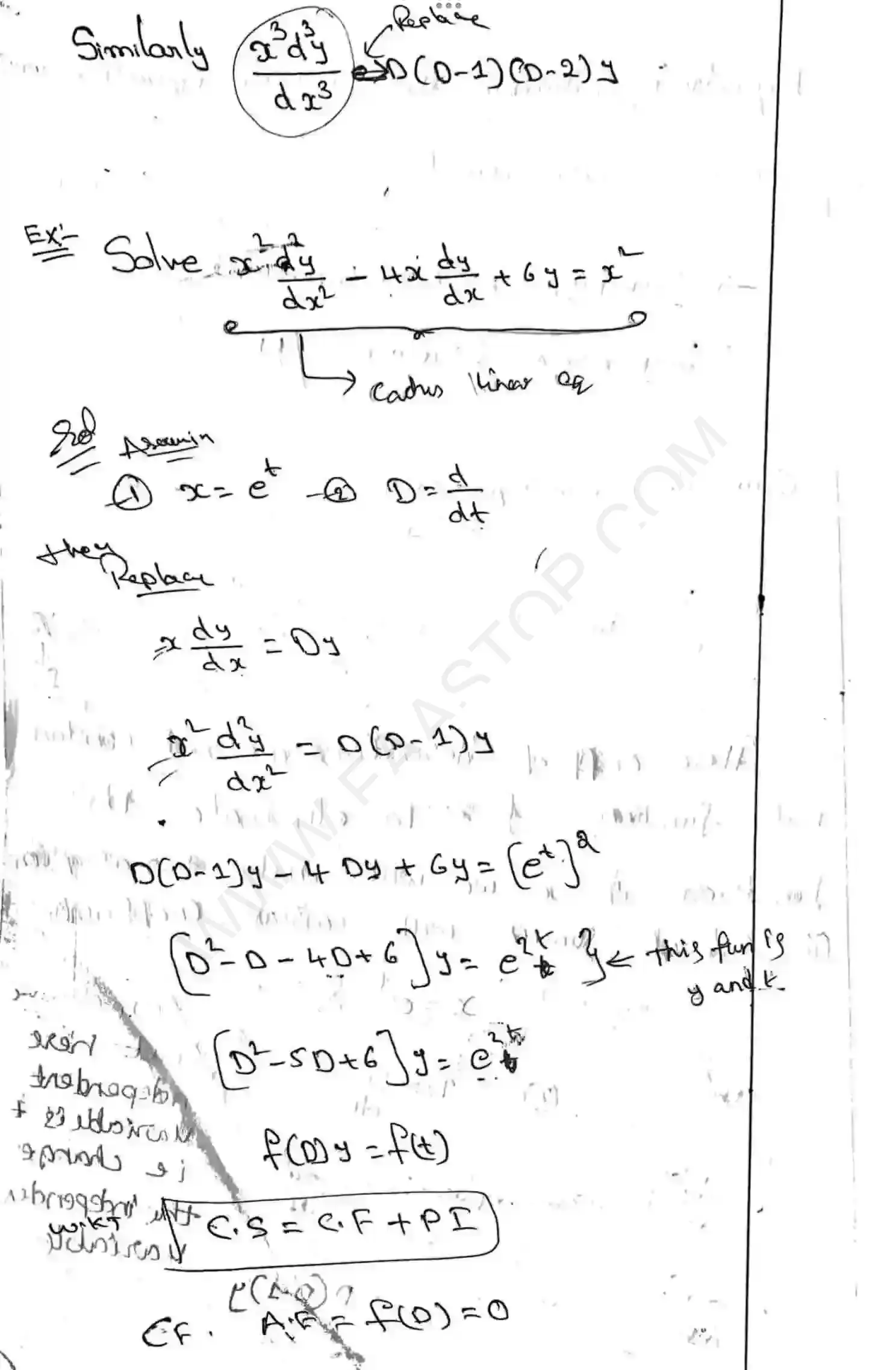 Page 47 of Higher order Differential Equations